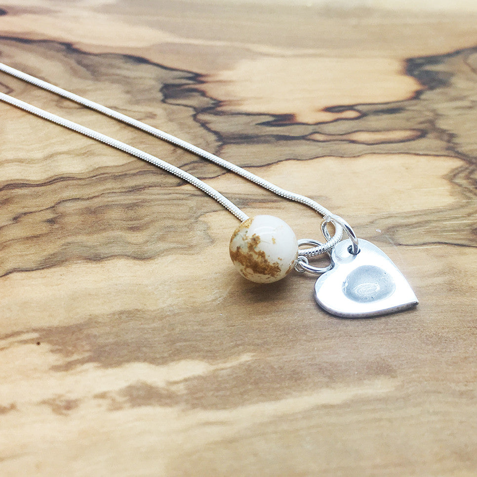 Classic Pearl and Charm Pendant