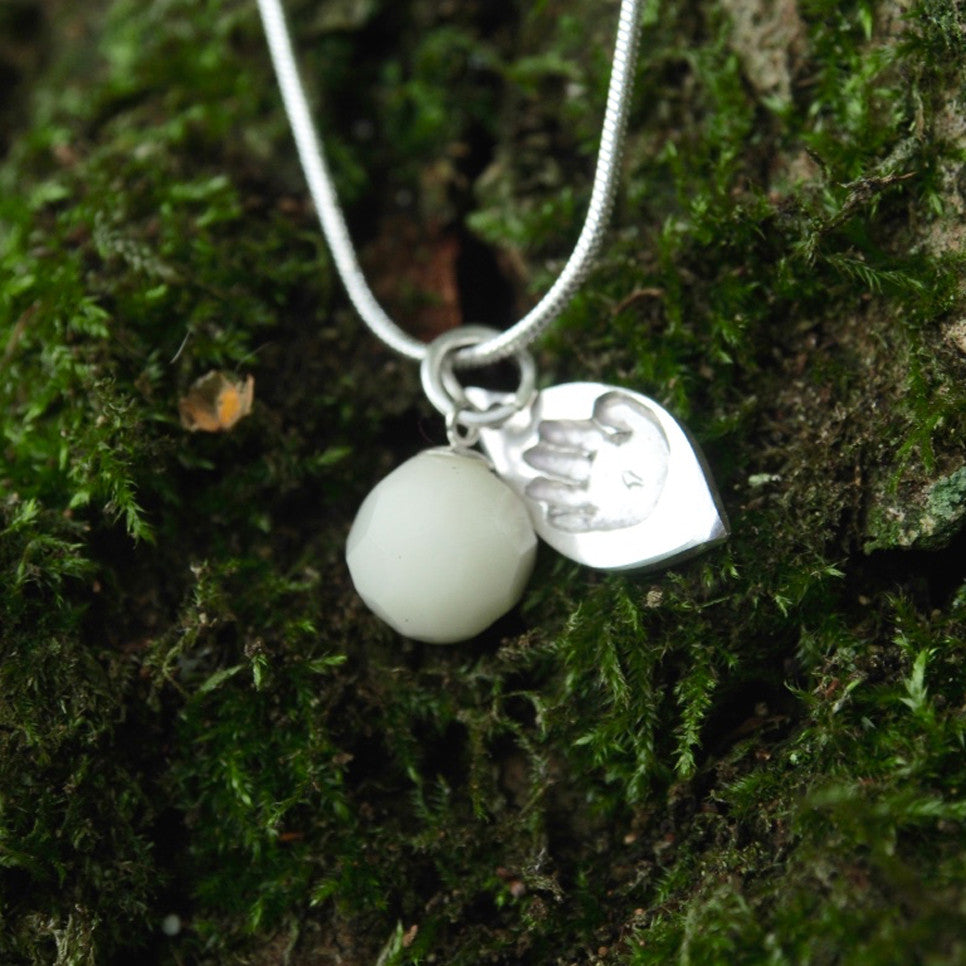 Classic Pearl and Charm Pendant