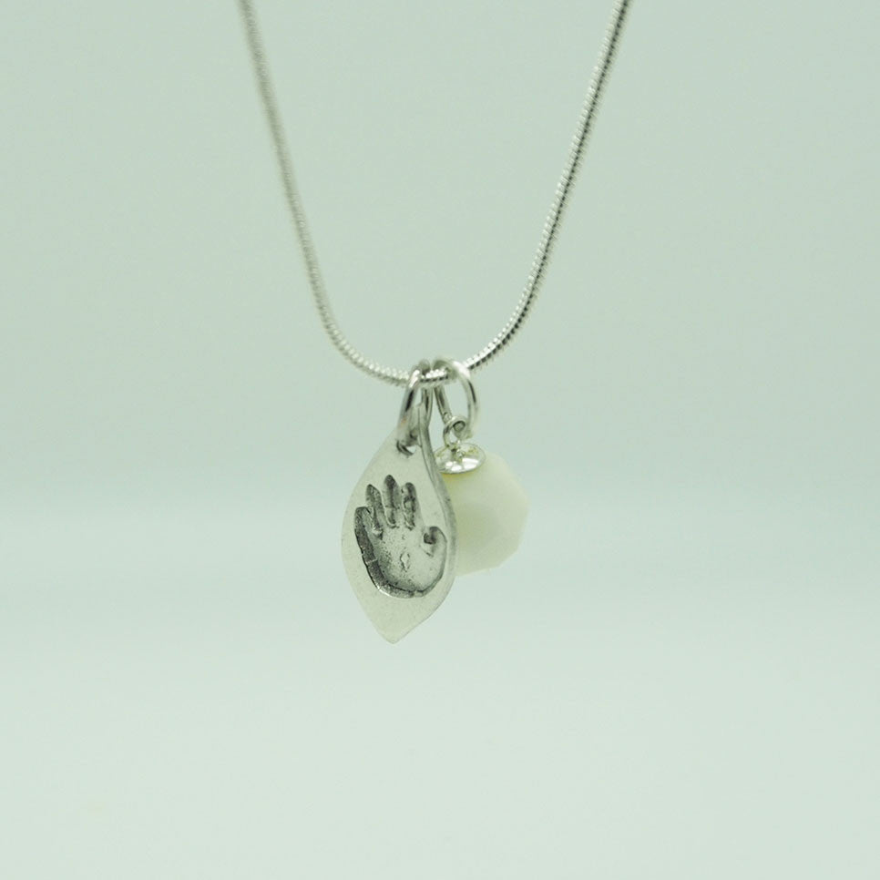 Classic Pearl and Charm Pendant